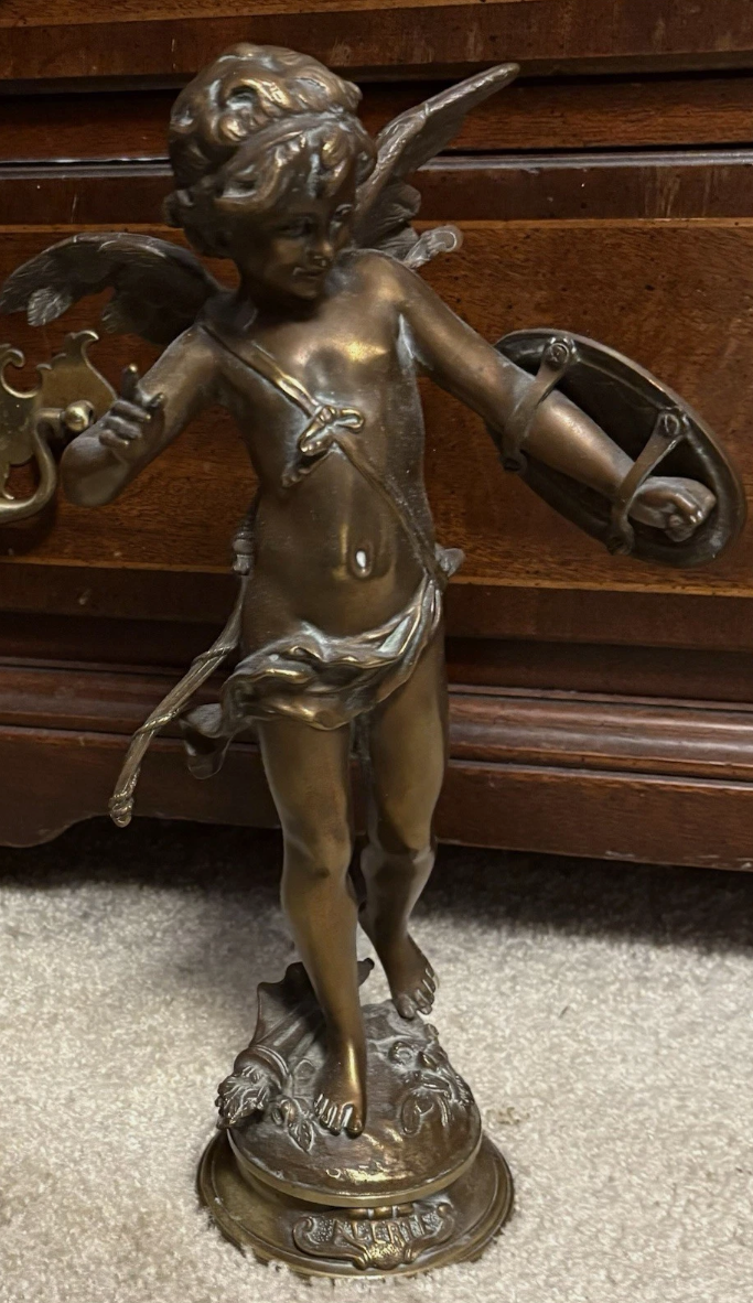 Antique Bronze Figurine, Late 19th Century European Craftsmanship